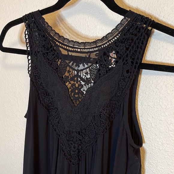 Black Tank Dress - Picture 2 of 4